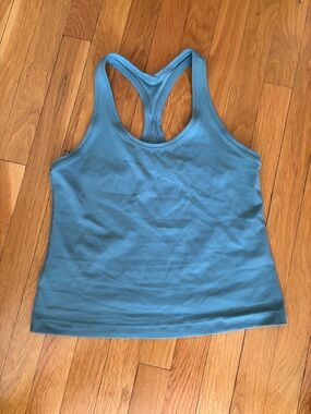 lululemon athletica Teal Racerback Tank Top